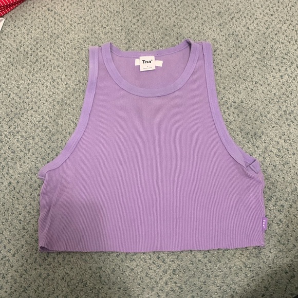 tan rib racer tank - Picture 1 of 1
